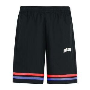 Barrow 'Rugby' Black Cotton Bermuda Shorts Men